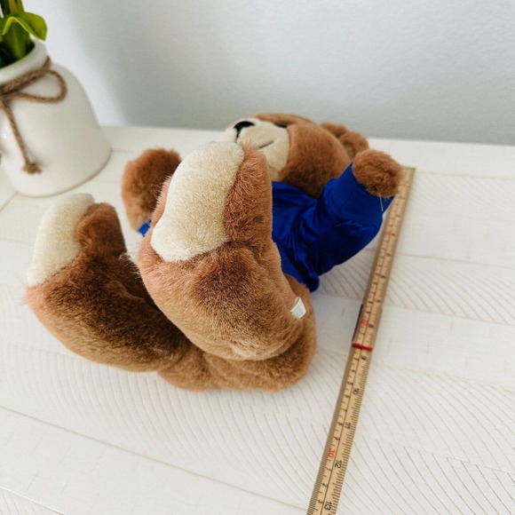 Trudy Teddy Bear NFL Seattle Seahawks Team Plush Stuffed Animal 14" Vintage 80s - Picture 8 of 8